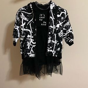 coat&dress from DoDo new york fashion show style